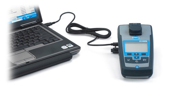 2100Q IS Portable Turbidimeter (LED), 0-1000 FNU, with USB and Power Module