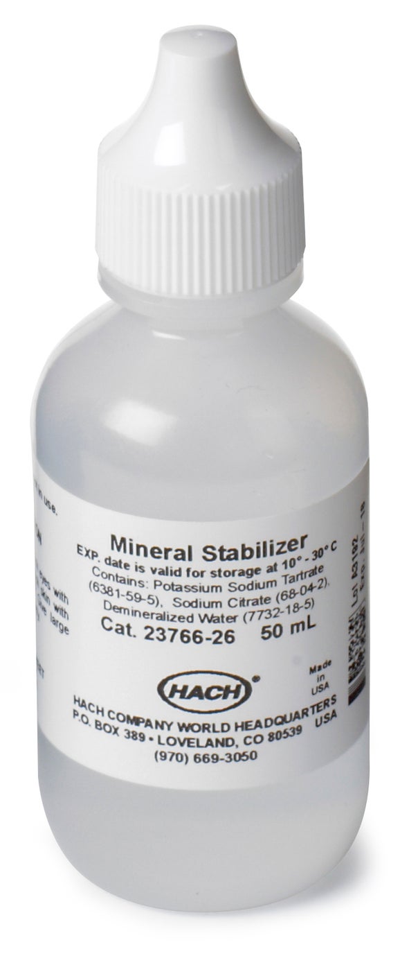 Mineral stabiliser solution, 50 mL, SCDB