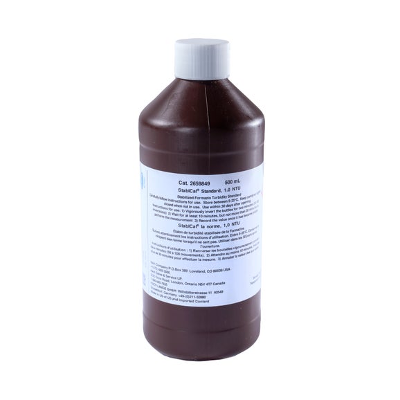 Stablcal Stabilised Formazine Turbidity Standard, 20 NTU, 500 mL