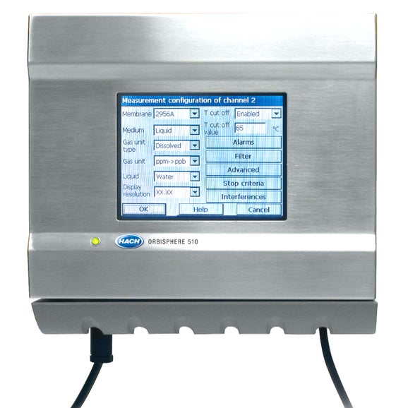 Orbisphere 410A Controller O₂ (EC), 1 Channel, Wall Mount, 10-30 VDC, 4-20mA, RS485