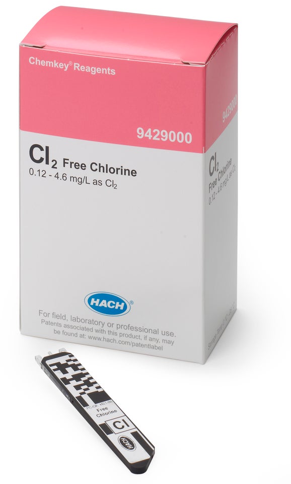 Free Chlorine Chemkey Reagents (pack of 300)