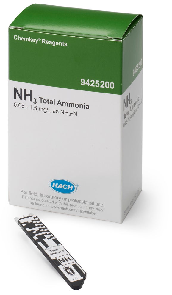 Total Ammonia Chemkey Reagents (box of 25)