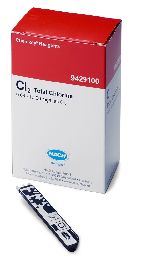 Total Chlorine Chemkey Reagents (box of 25)