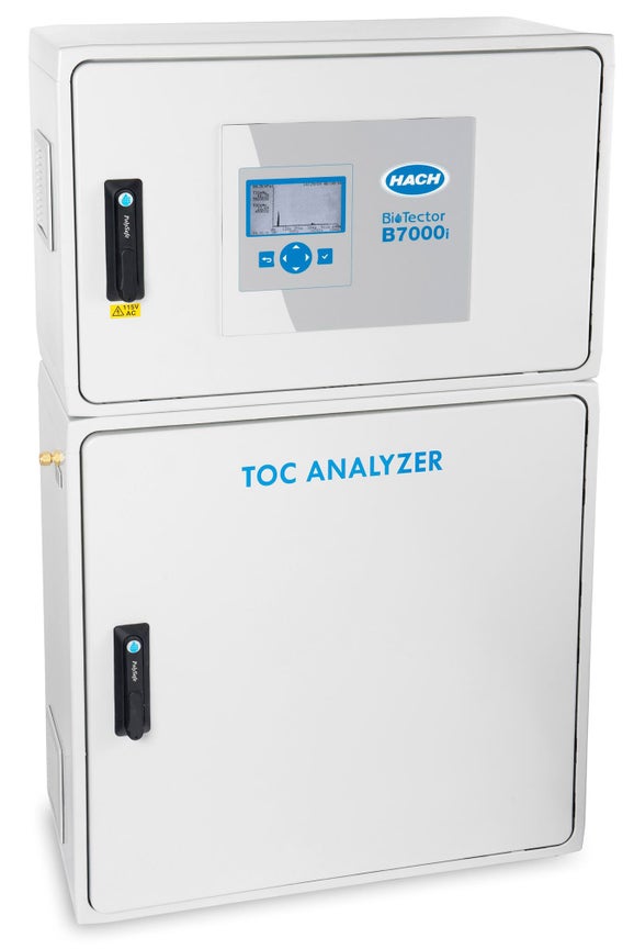 Hach BioTector B7000i Online TOC Analyser, 0-10,000 mg/L C, 1 stream, 230 VAC