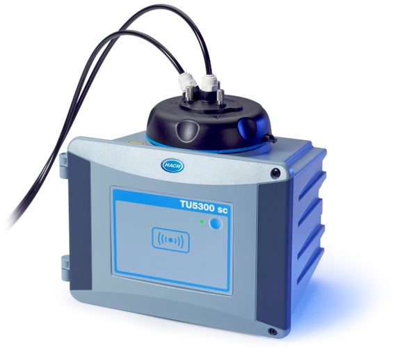 TU5300sc Low Range Laser Turbidimeter with Flow Sensor and RFID, ISO Version