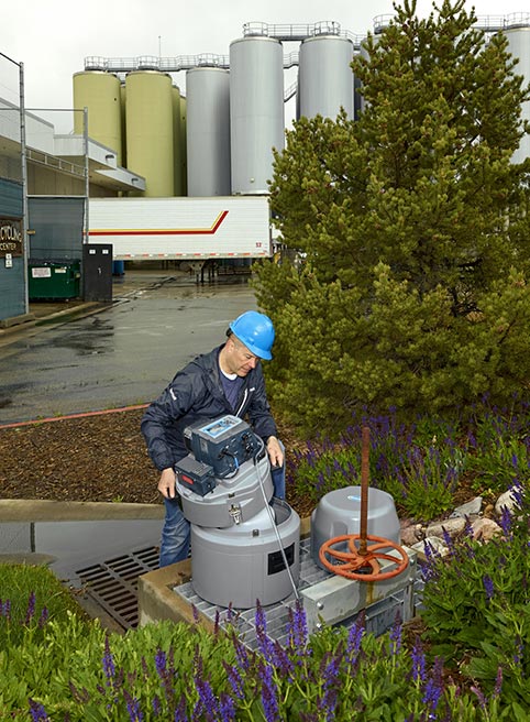 Source water monitoring reduces toxic pollutants to be treated by the publicly owned treatment works. 