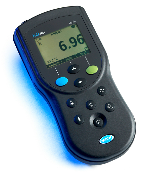 HQ40D Digital multi meter kit, Cond. electrode, Std., 1m